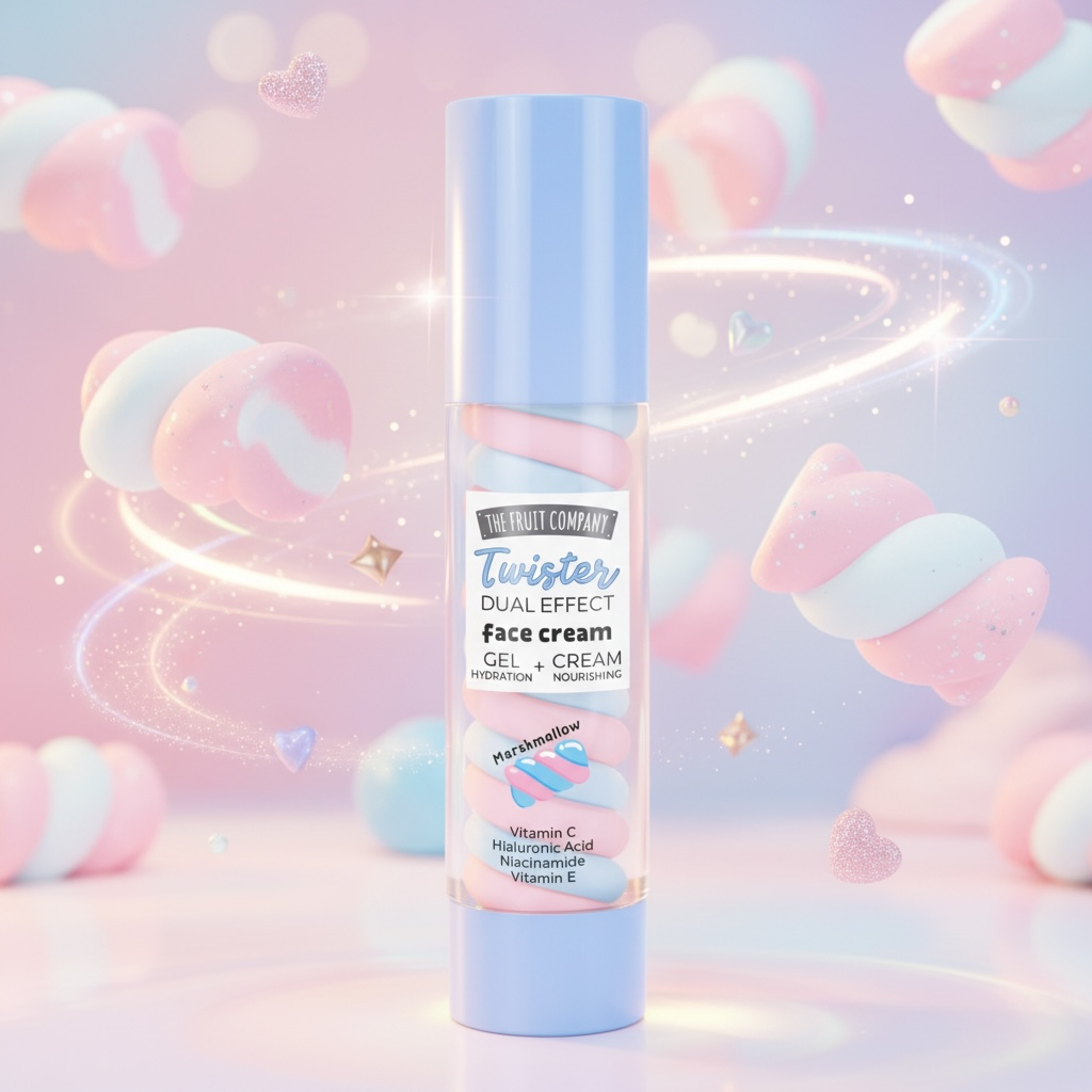 Twister visage marshmallow