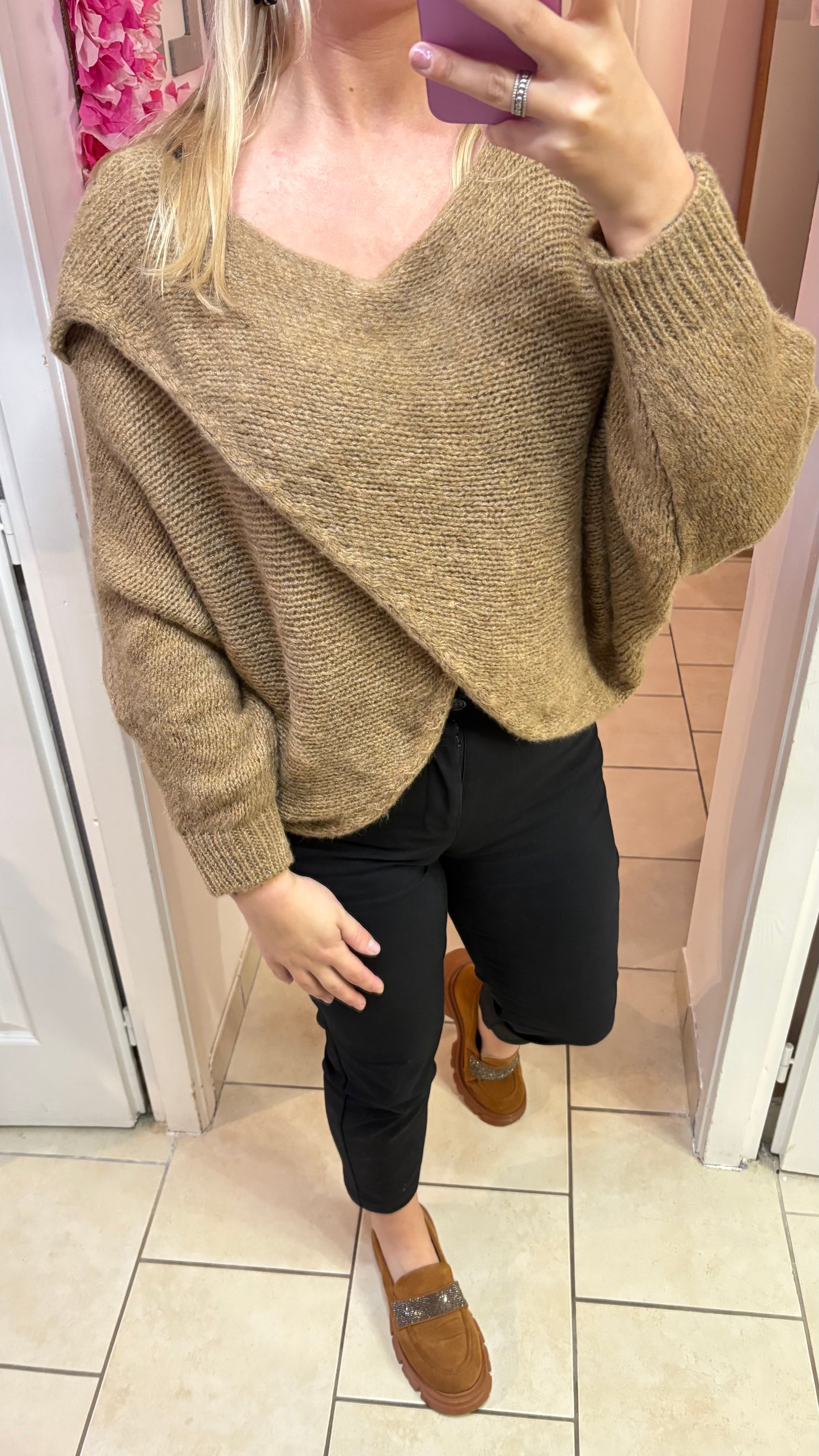 Pull cache cœur camel