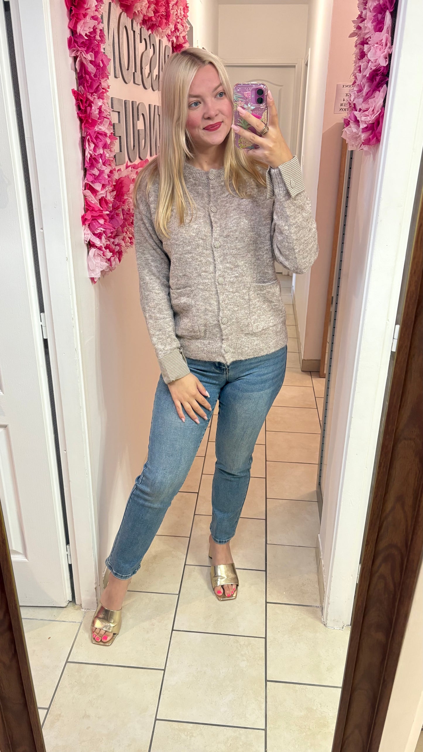 Gilet à détail
