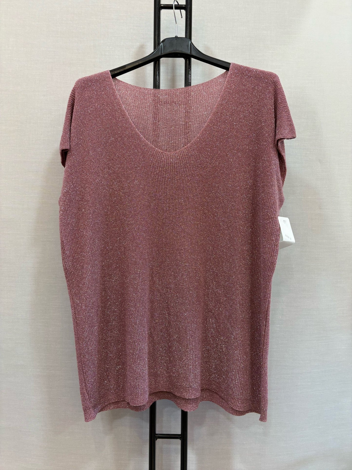 Top lurex vieux rose42/48
