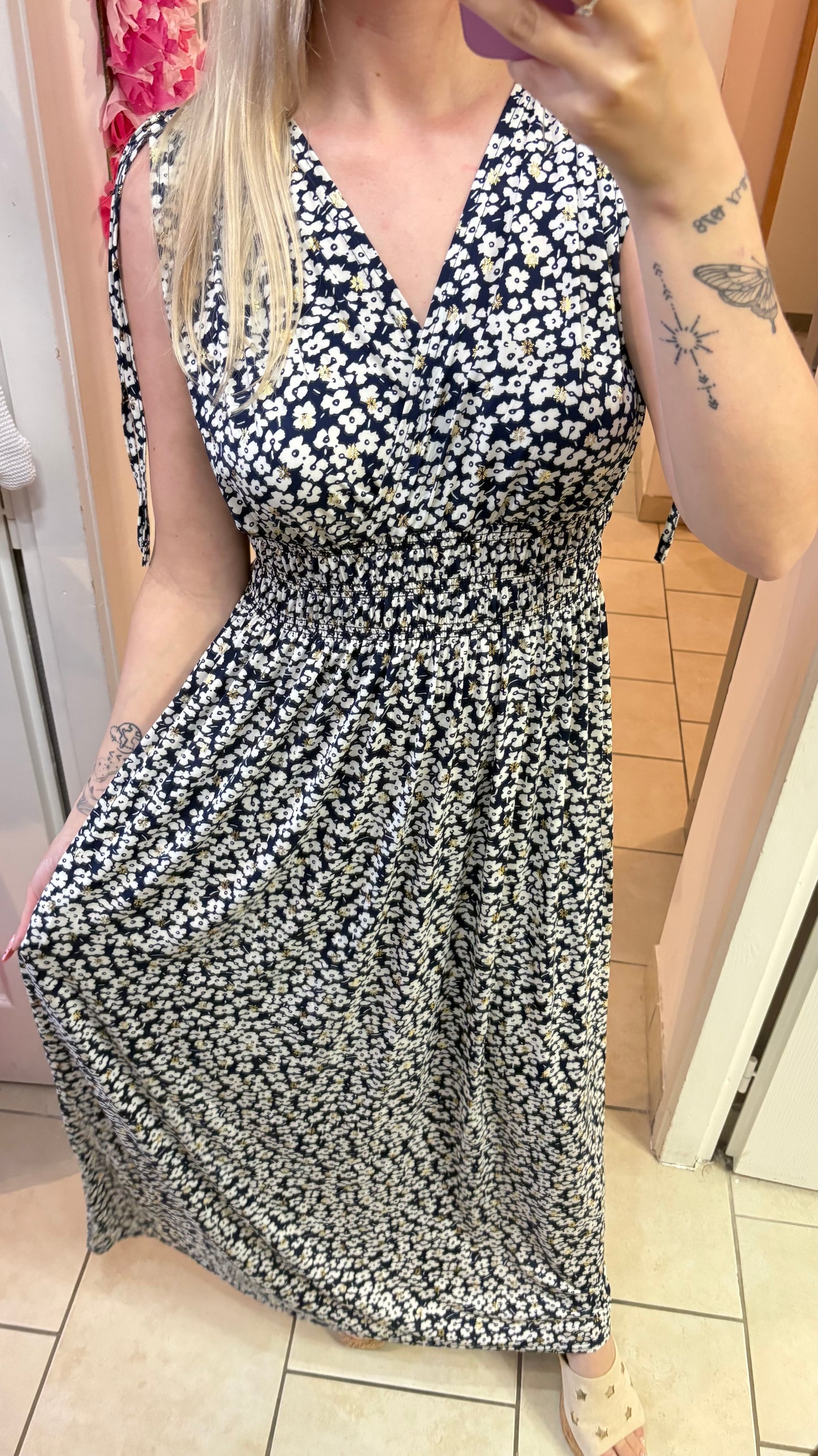 Robe magique marine 36/56