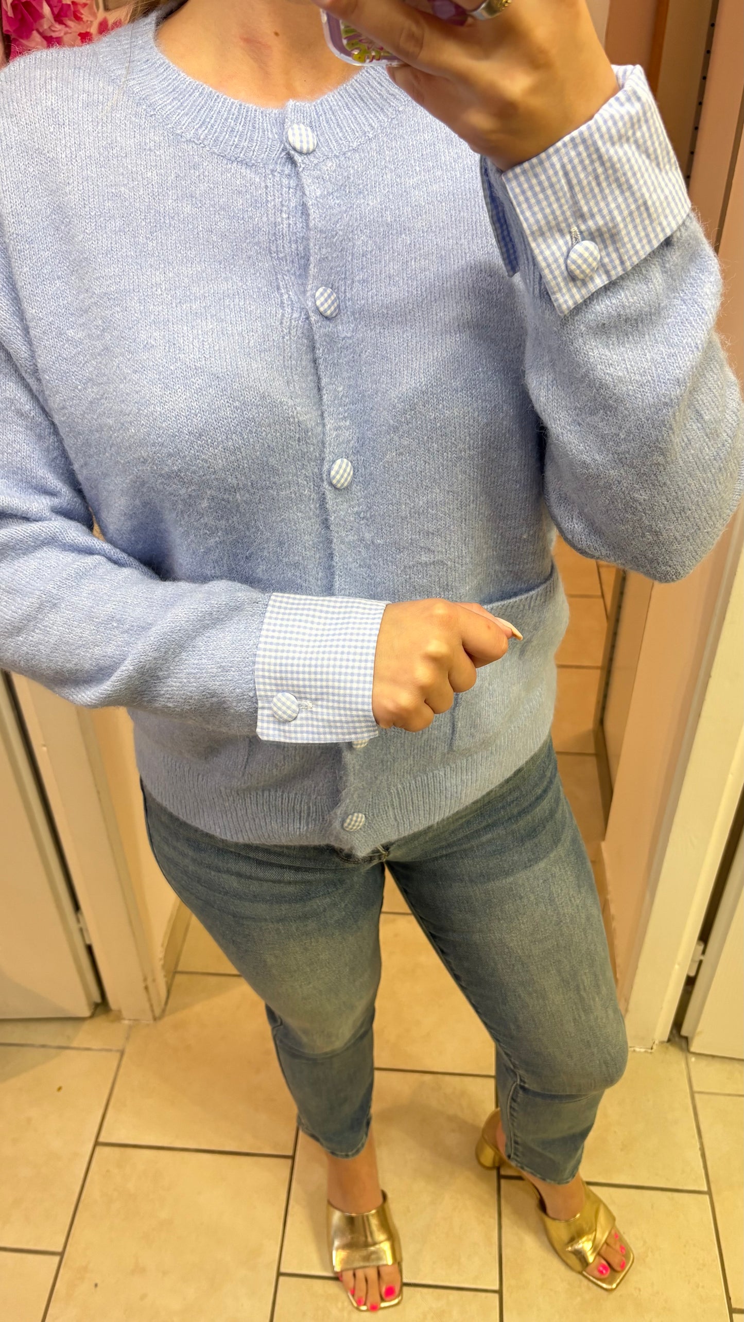 Gilet à détail