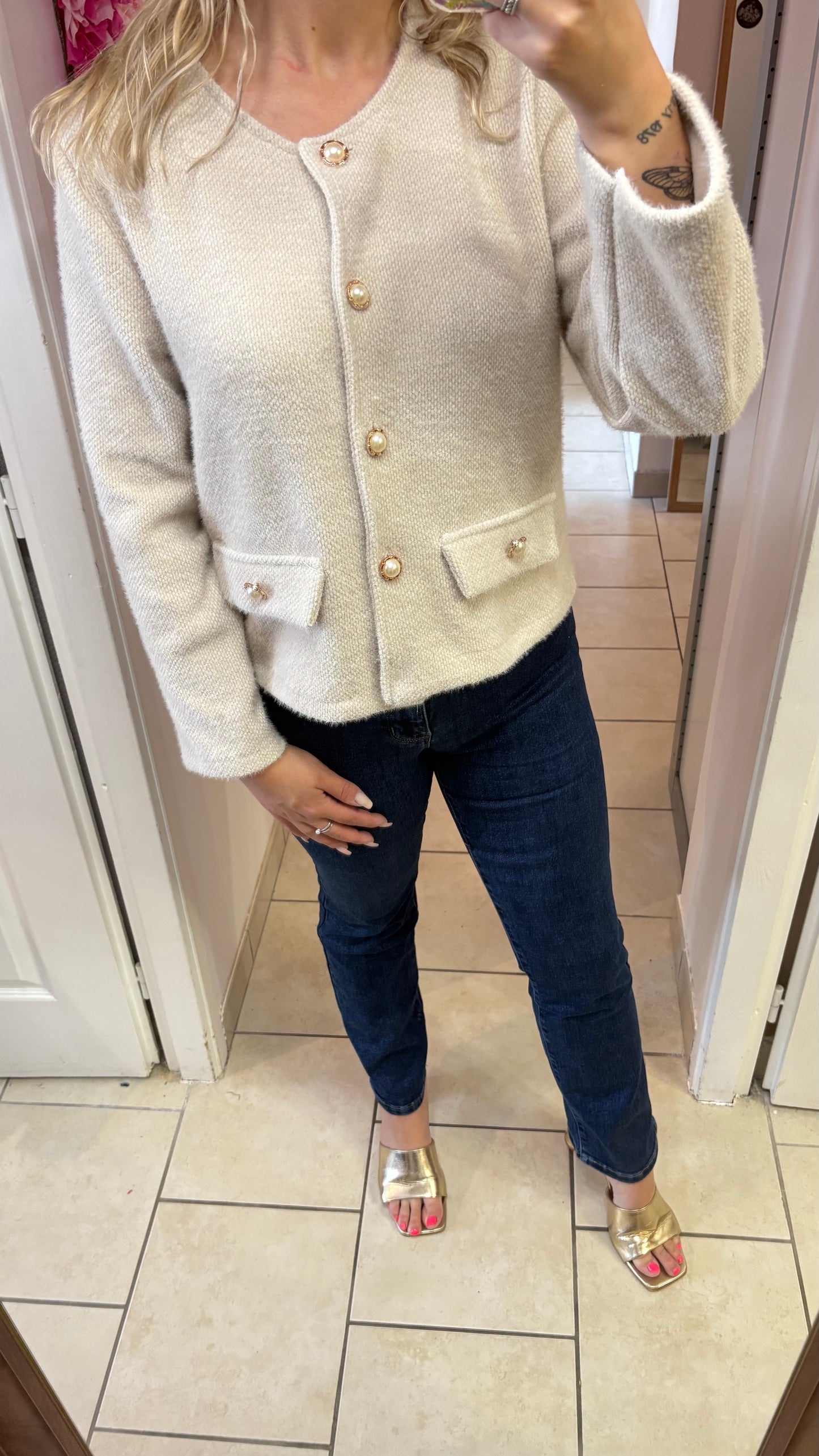 Veste beige