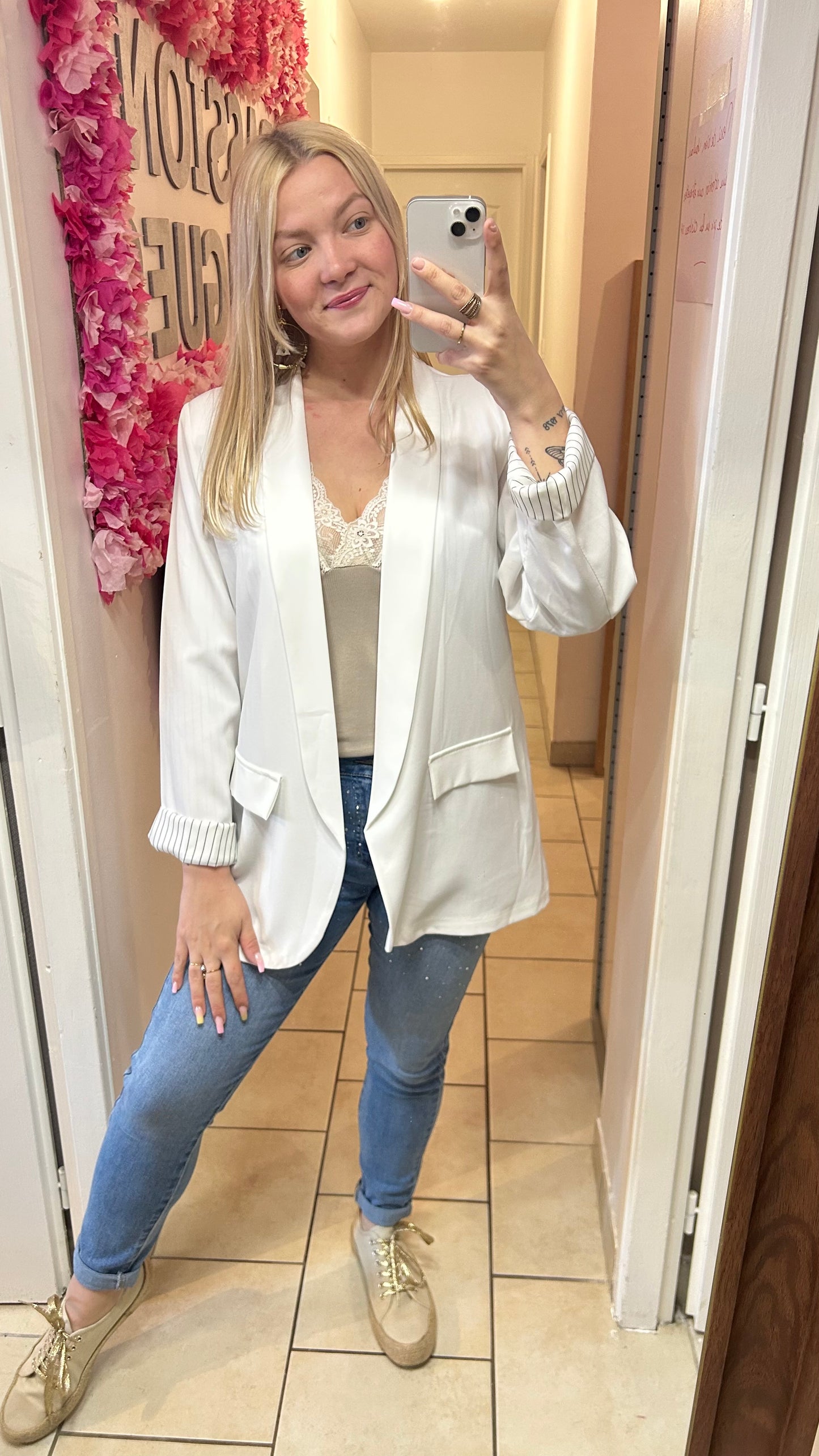 Blazer blanc