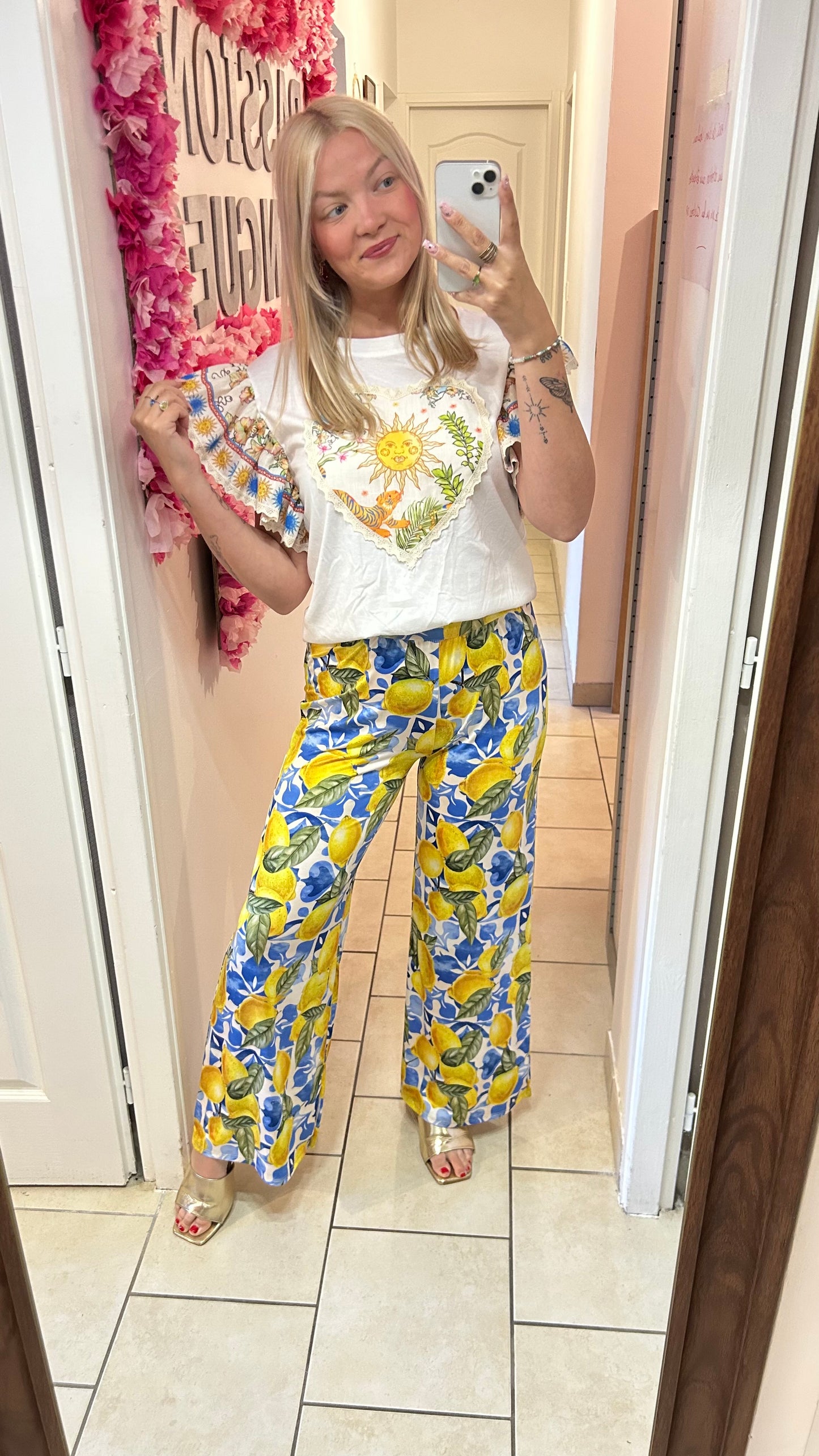 Pantalon citron
