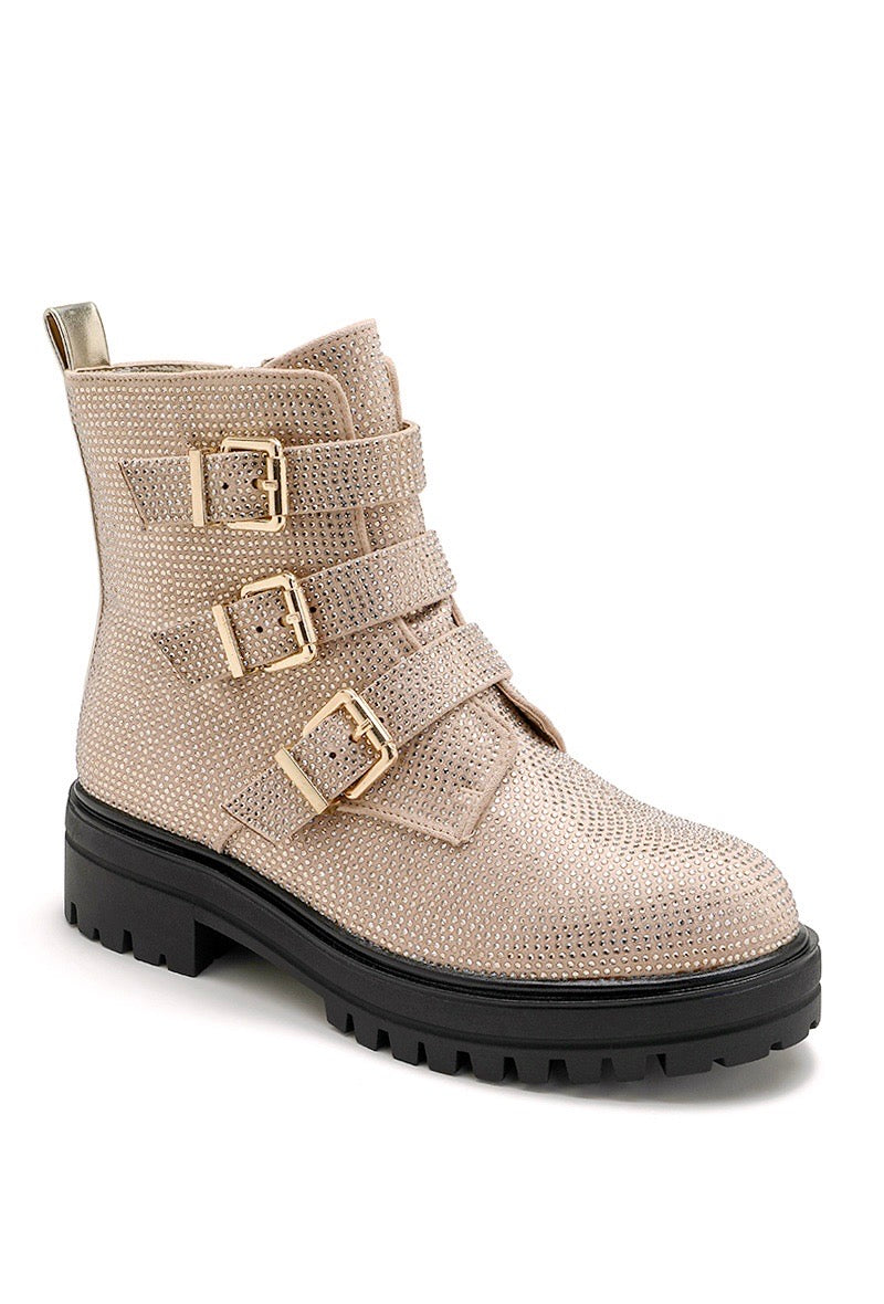 Bottines dorés
