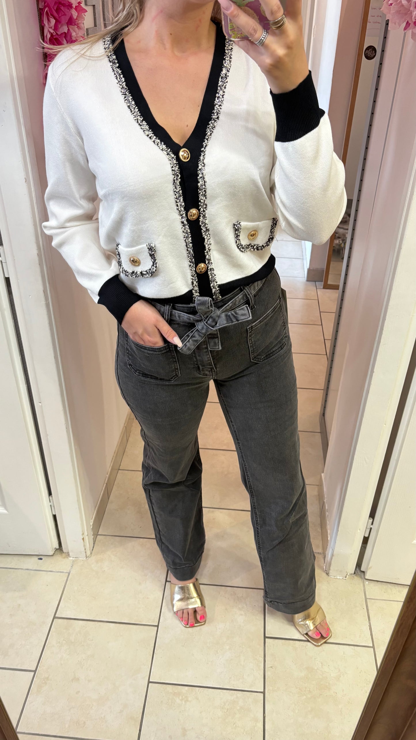 Gilet blanc