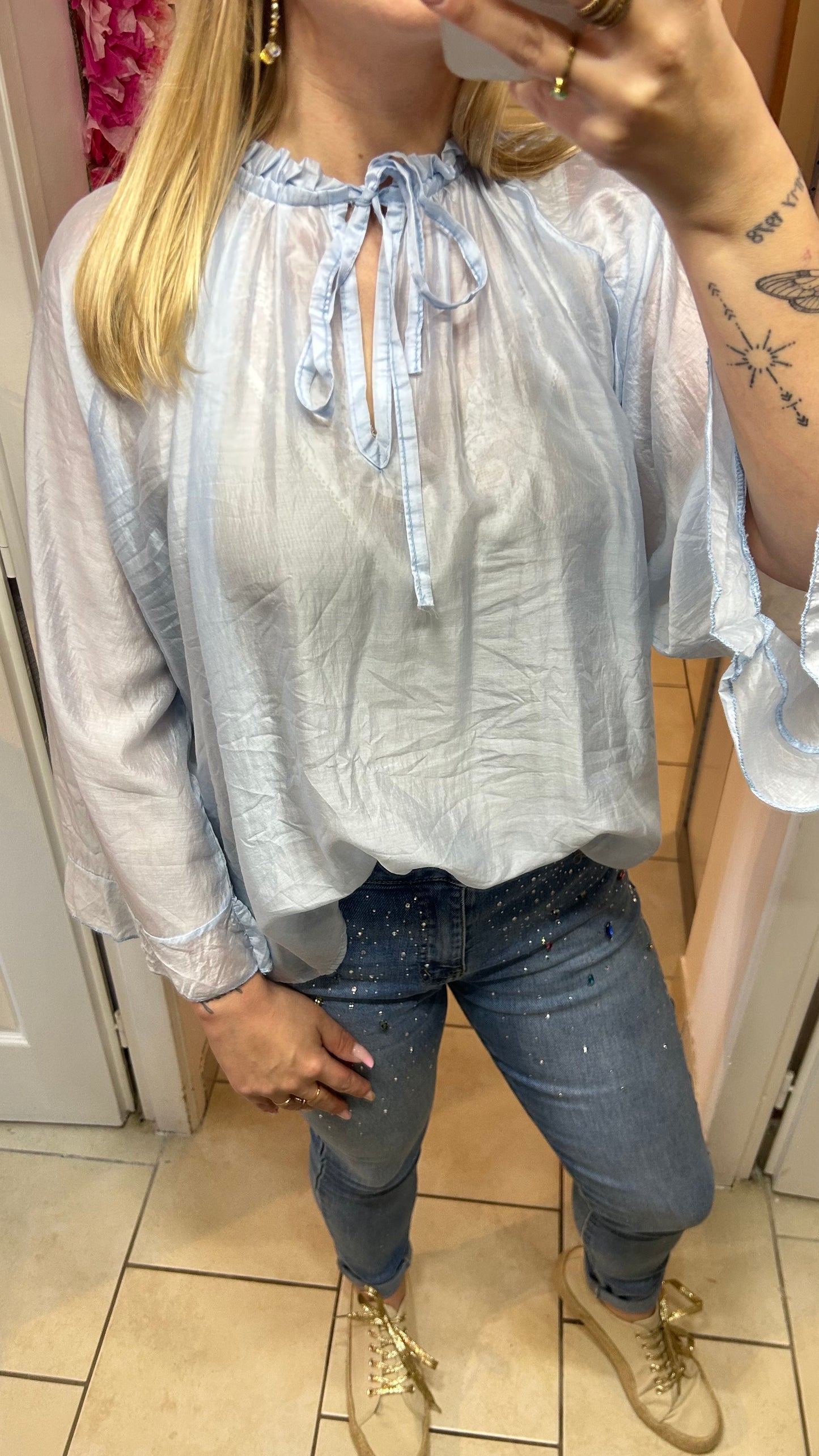 Blouse pastel