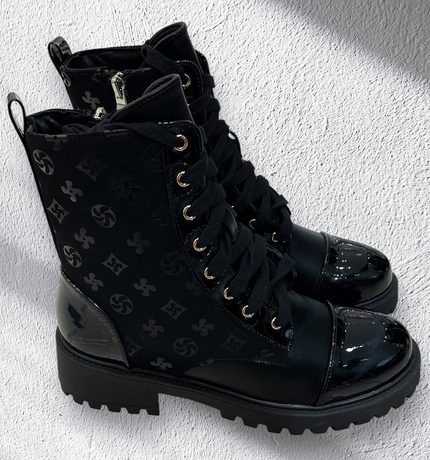 Bottines à lacets