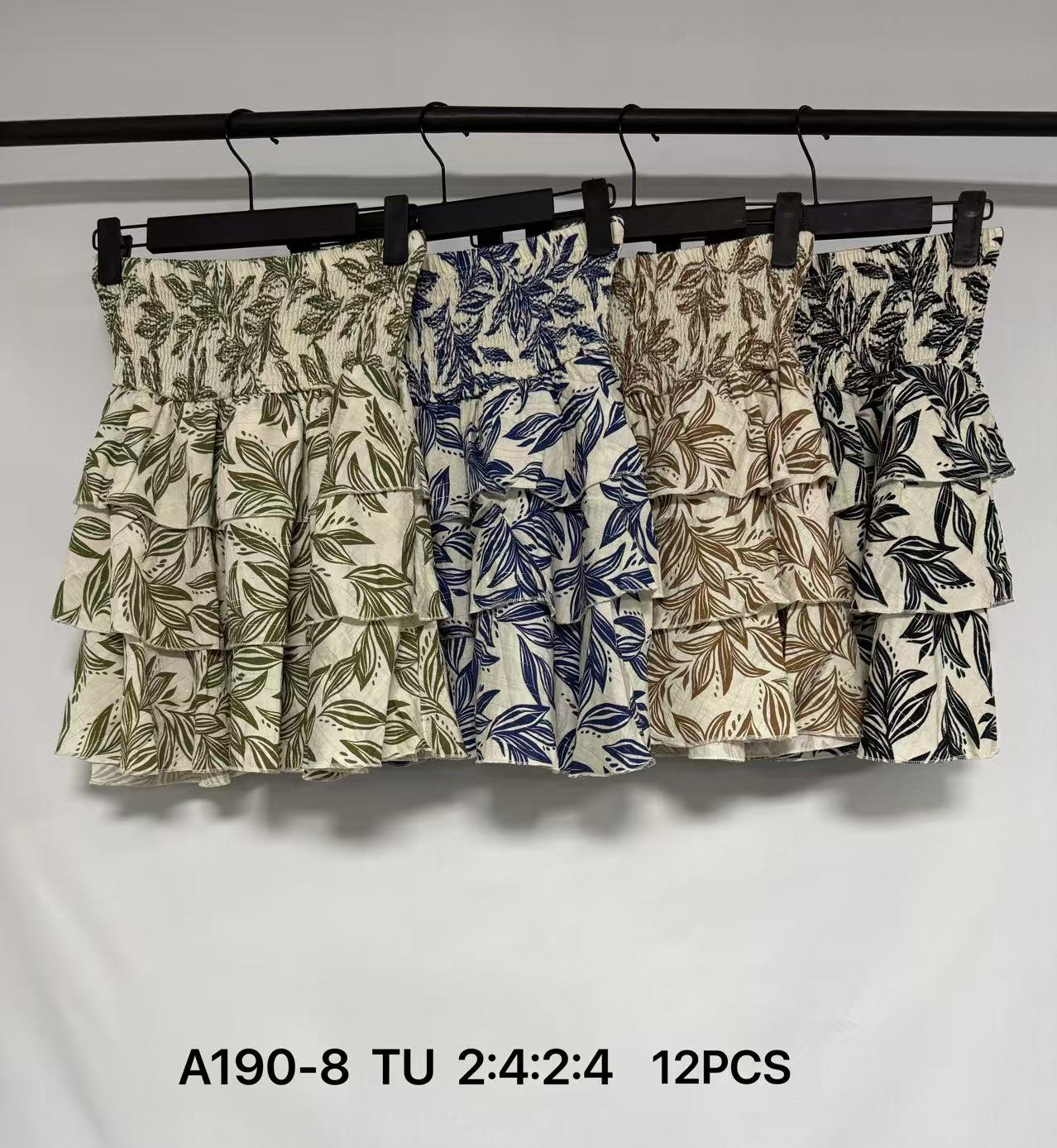 Jupette à fleurs 34/44