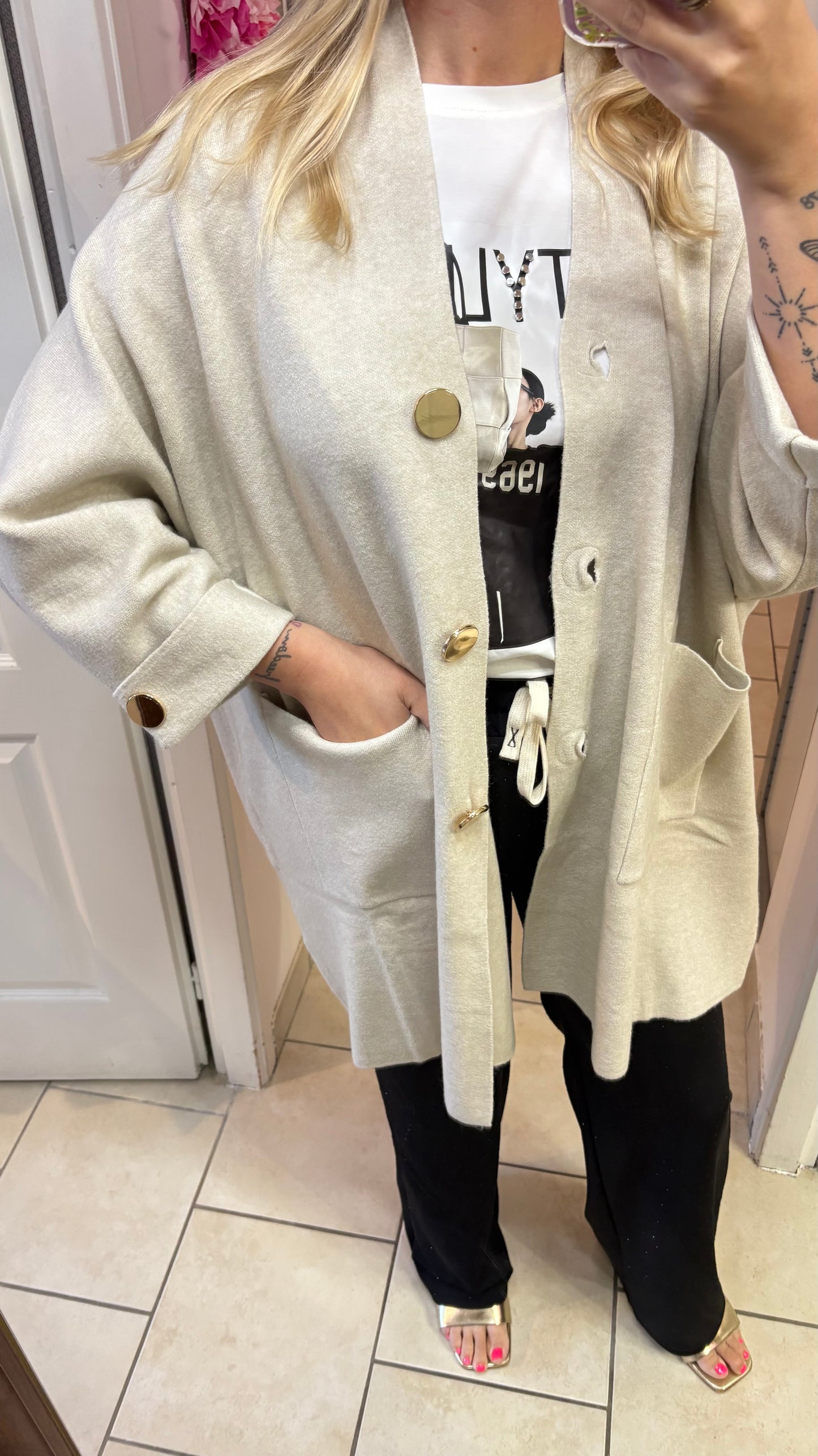 Gilet beige