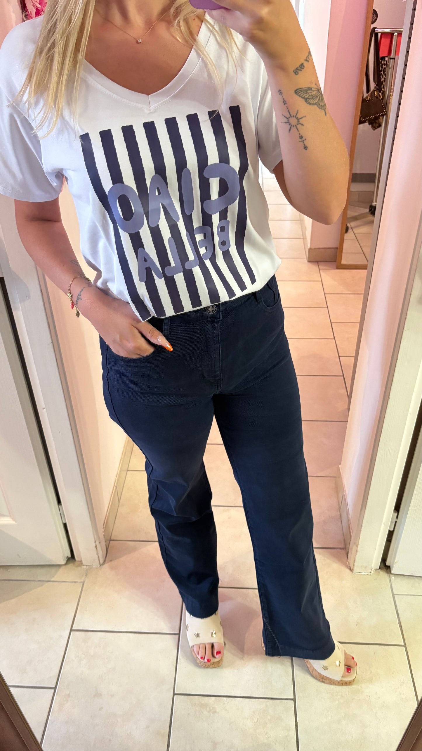 Tee shirt ciao marine 34/42