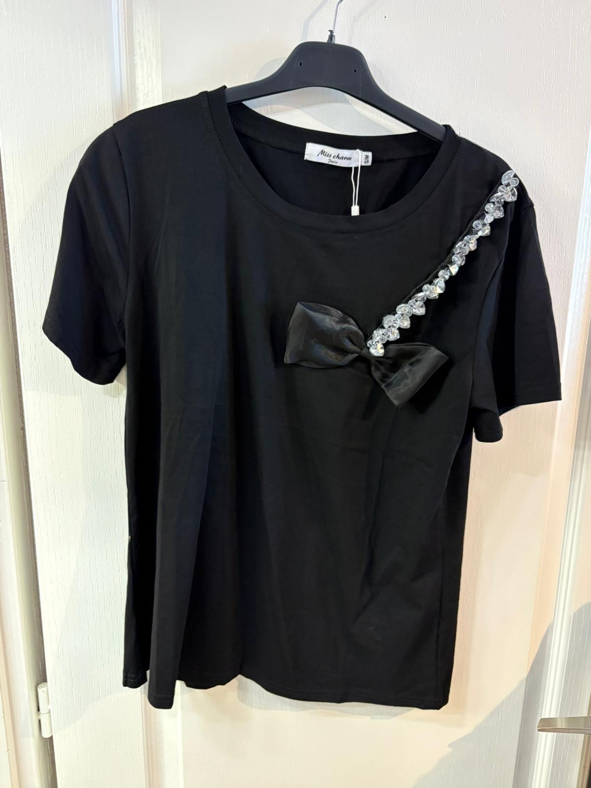 Tee shirt perles