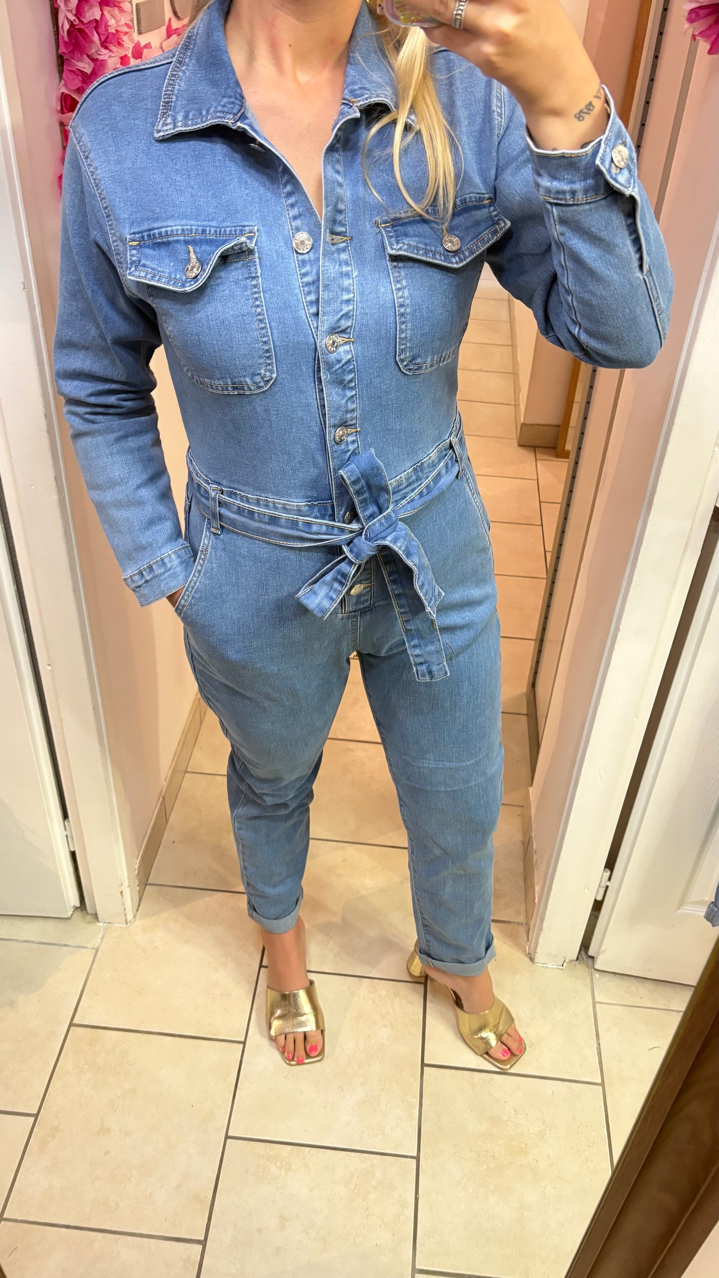 Combinaison jeans