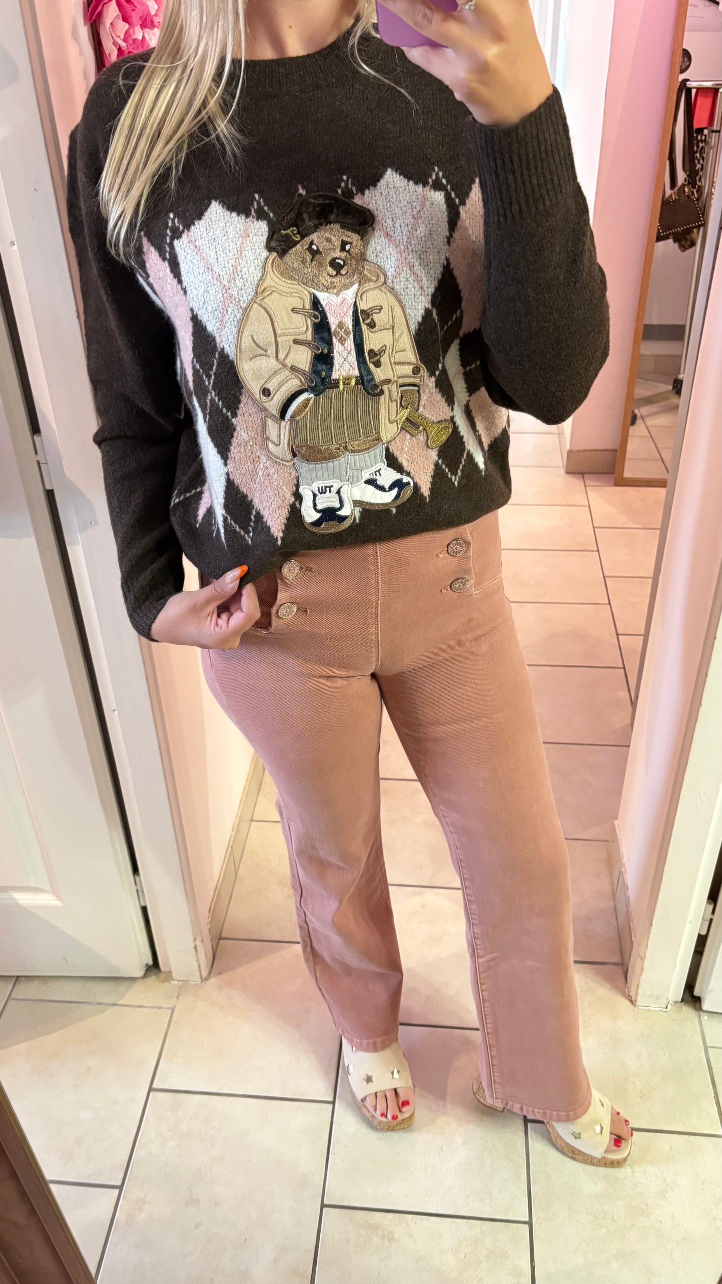 Pull nounours 34/44