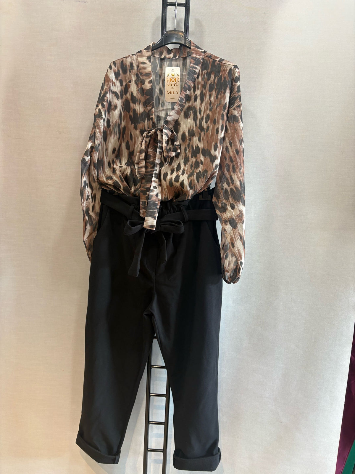 Pantalon épais noir 42/48