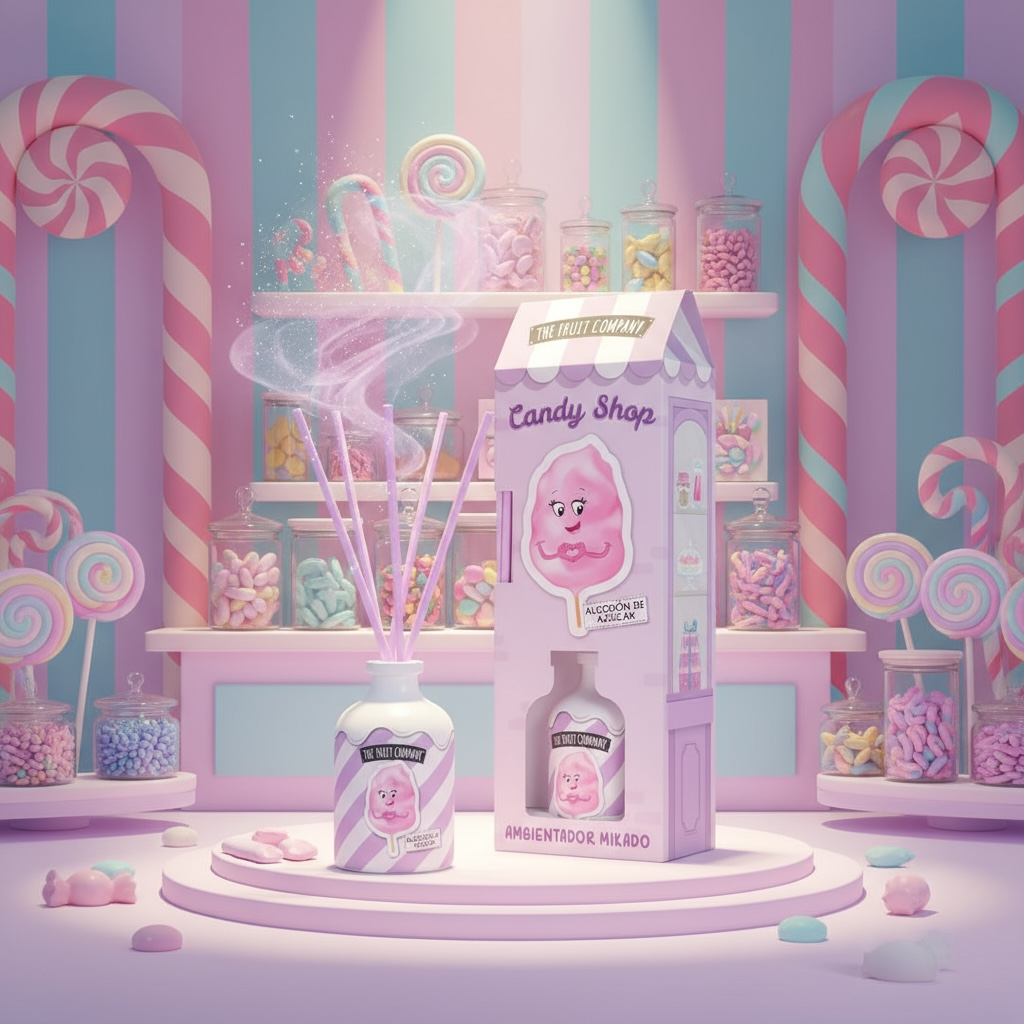 Mikado barbe à papa