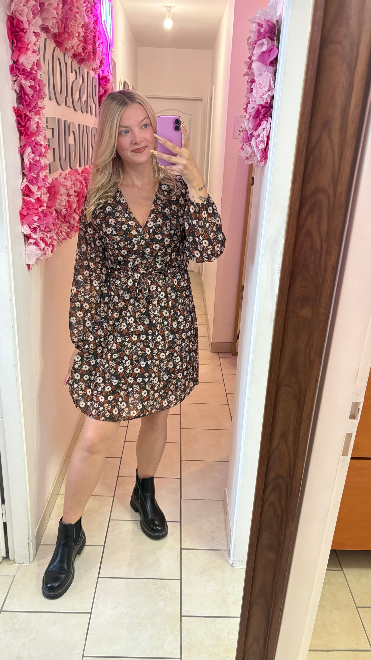 Robe fleurie 42/48