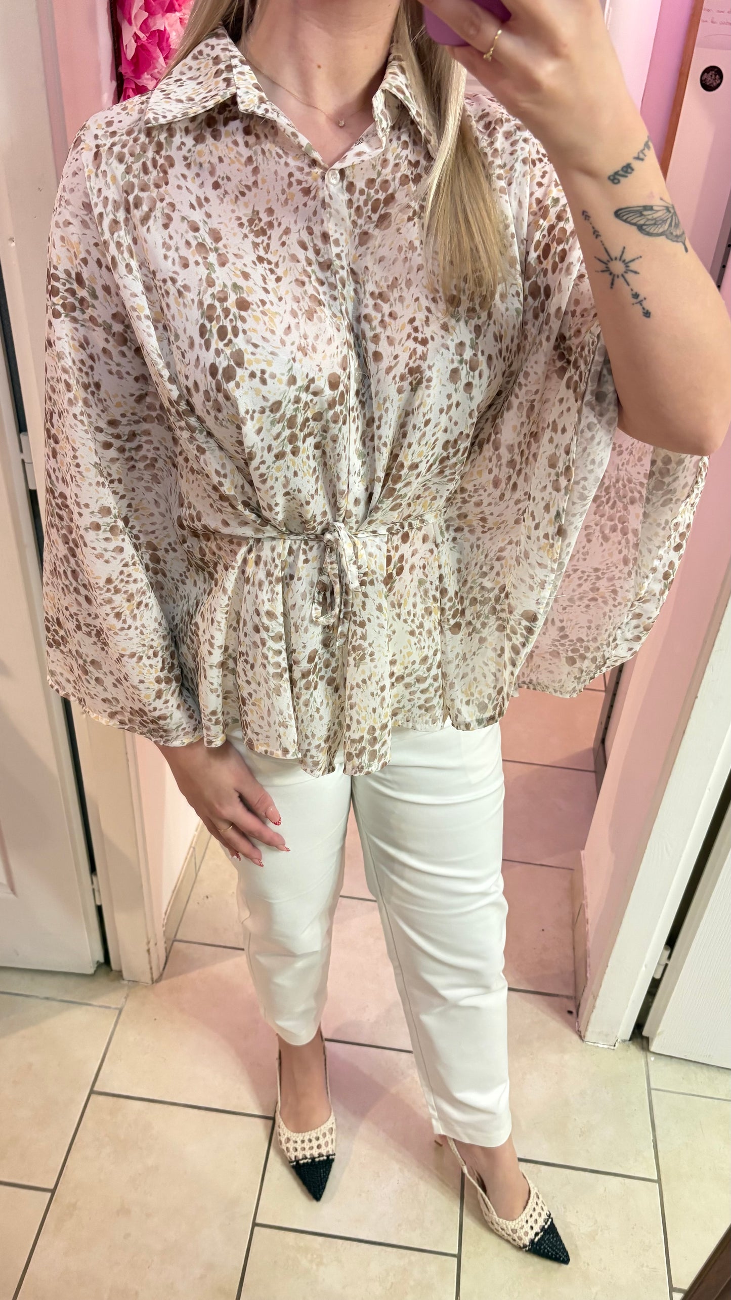 Blouse chauve souris