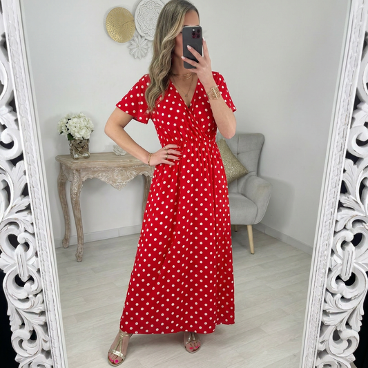 Robe à pois 34/44