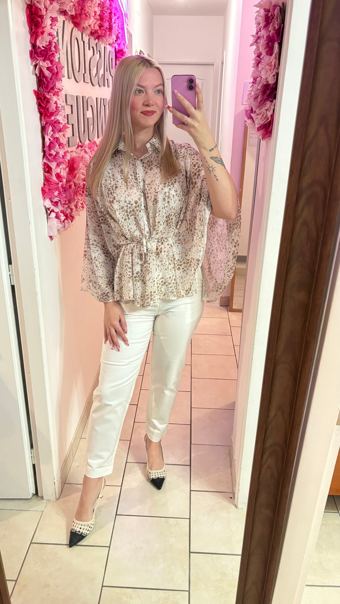 Blouse chauve souris