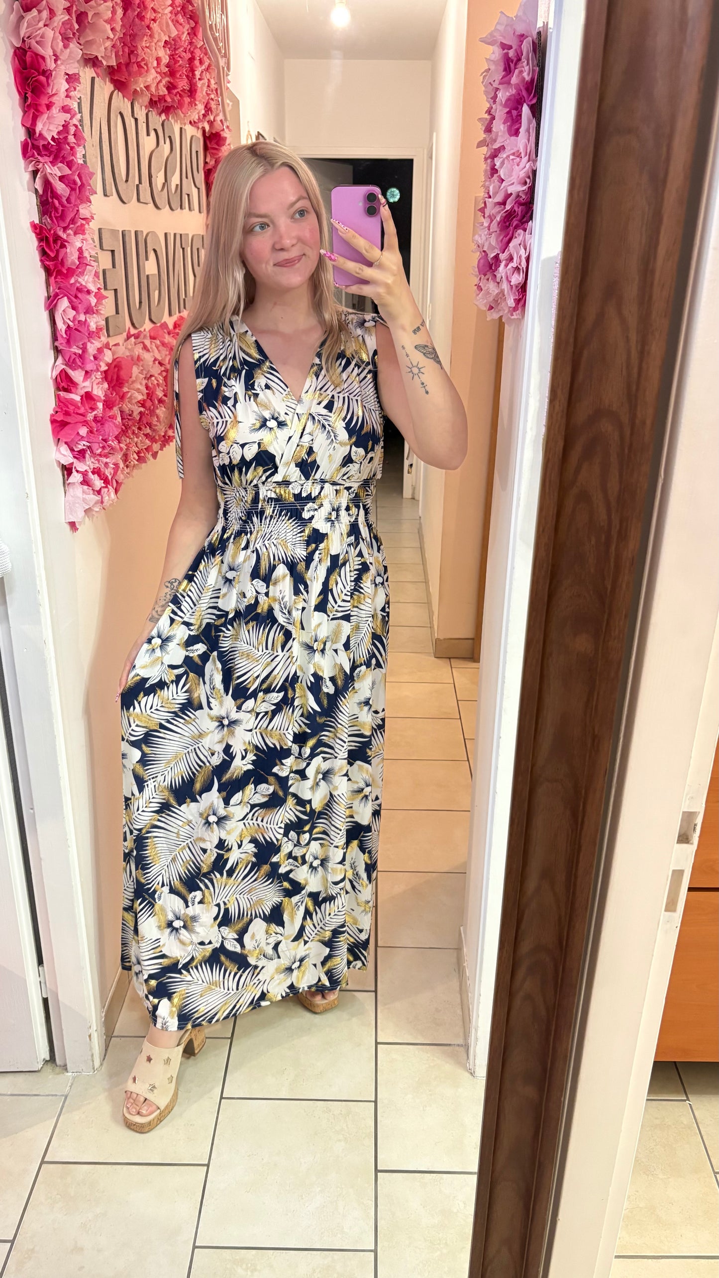 Robe magique marine 36/56