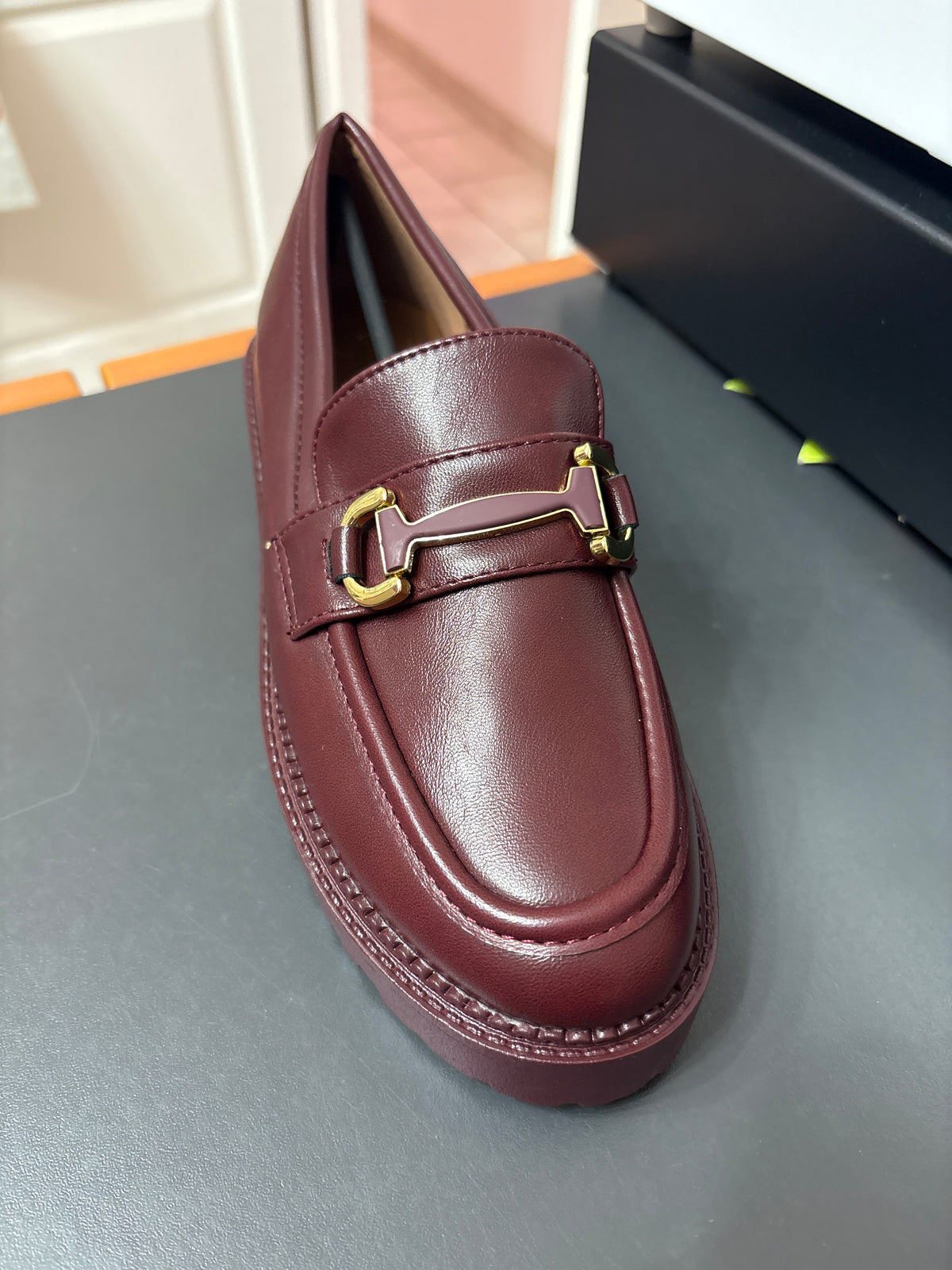 Mocassins Bordeaux
