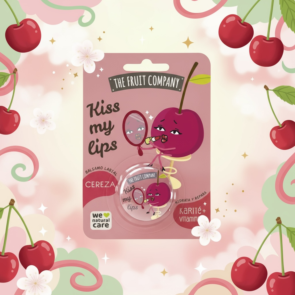 Baume à lèvres cerise