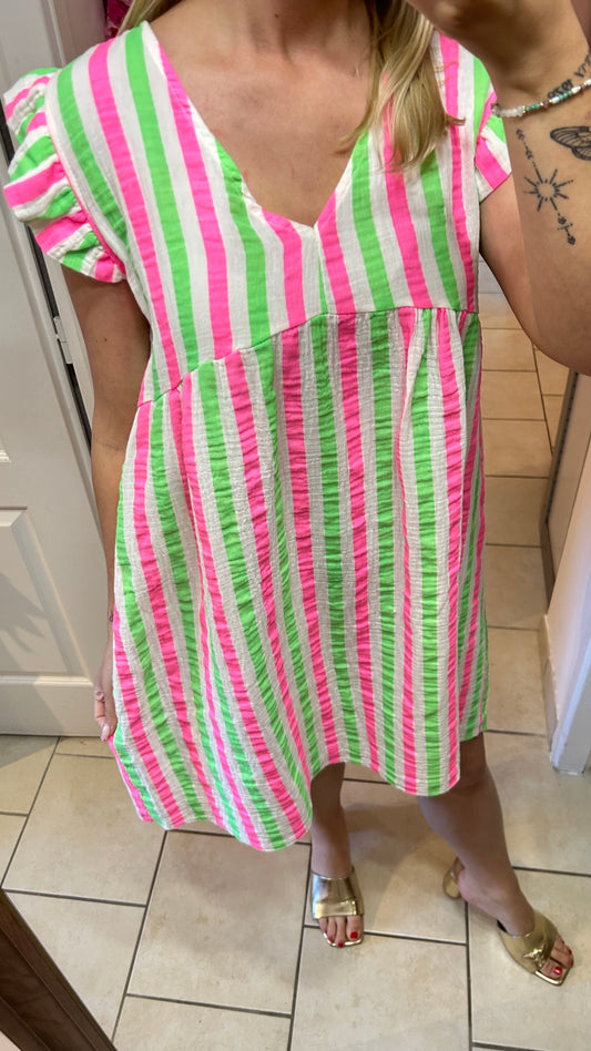 Robe rayé