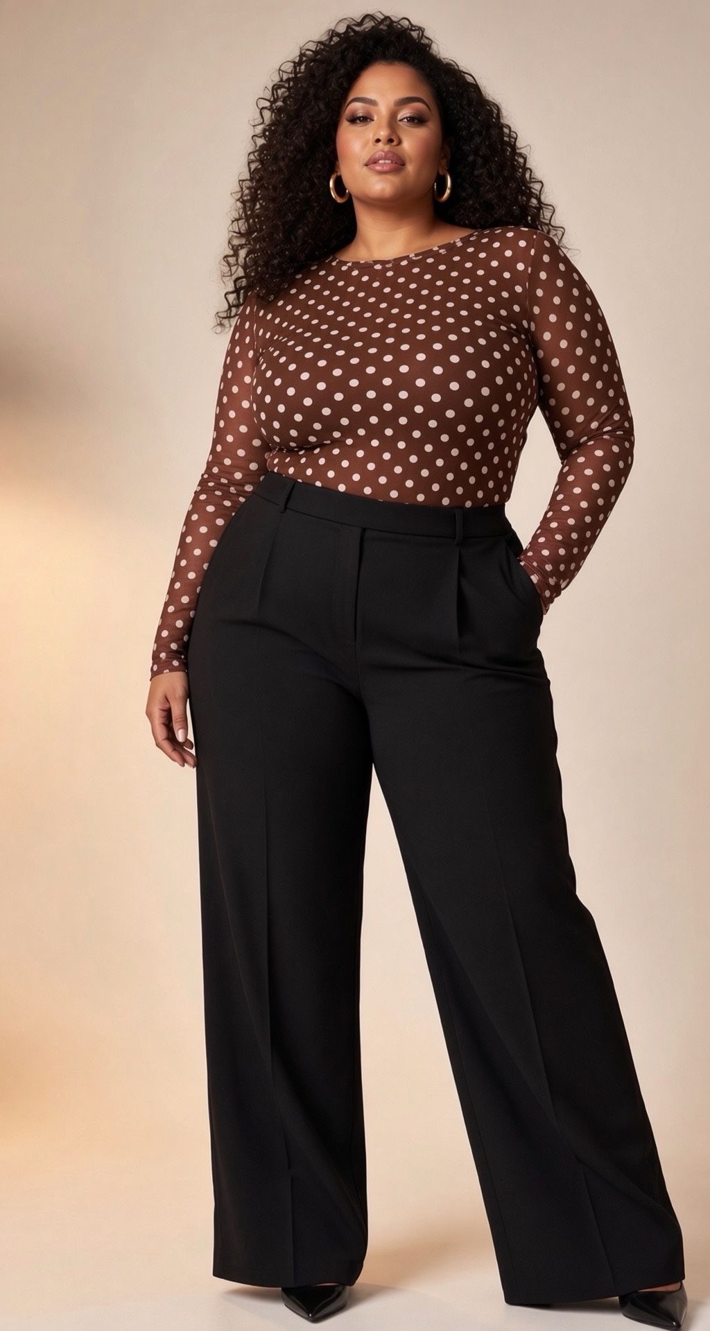 Top résille choco 40/48