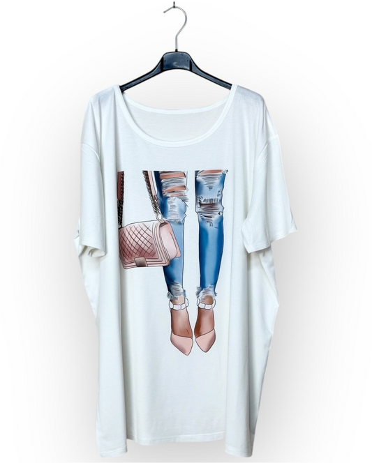 Tee shirt oversize