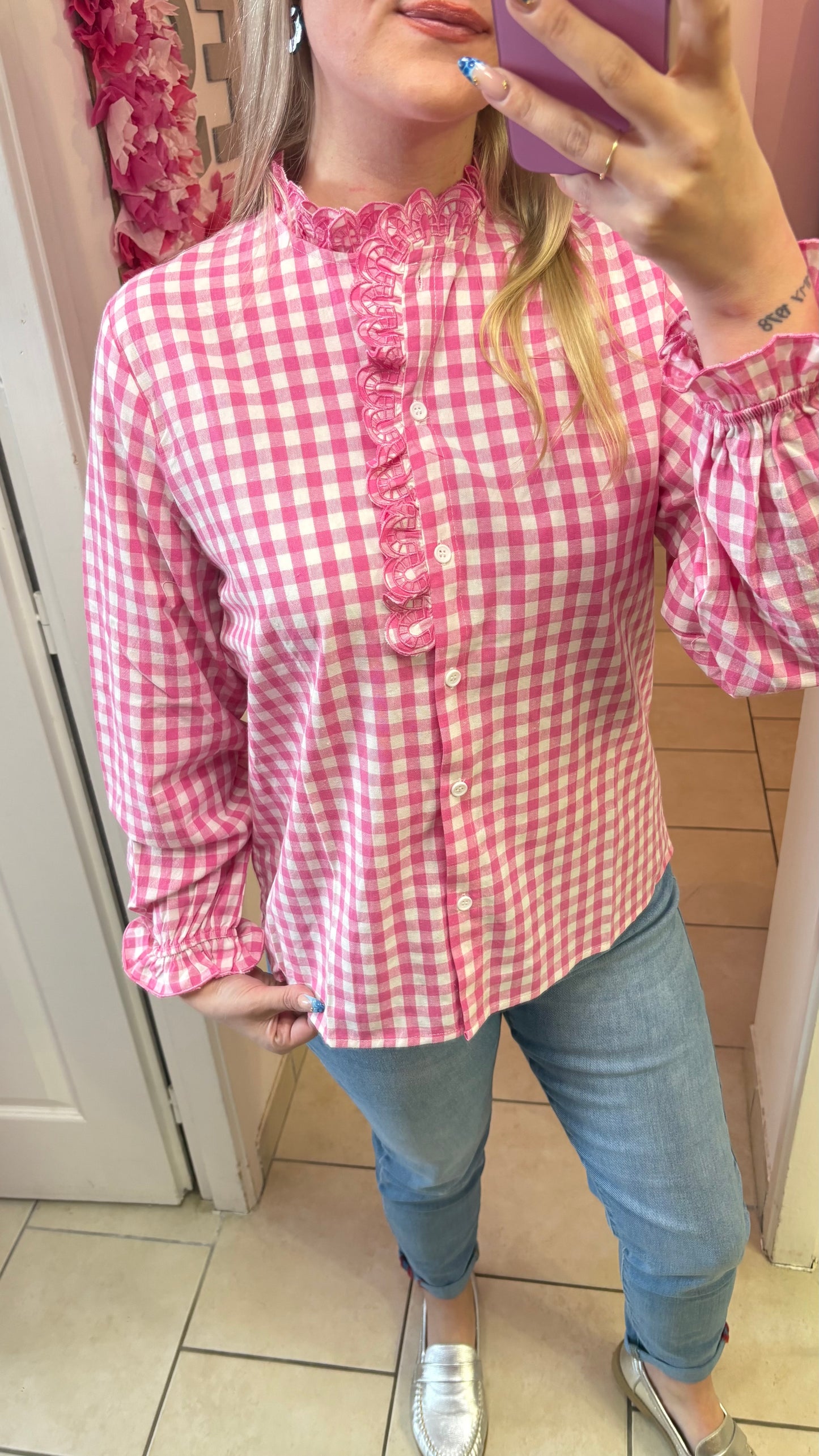 Blouse vichy
