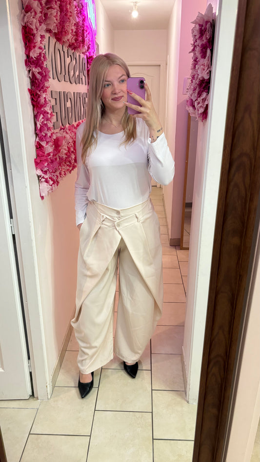 Pantalon beige
