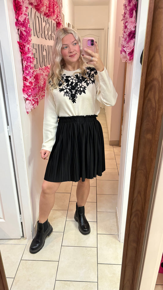 Pull écru