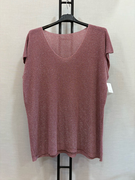 Top lurex vieux rose42/48