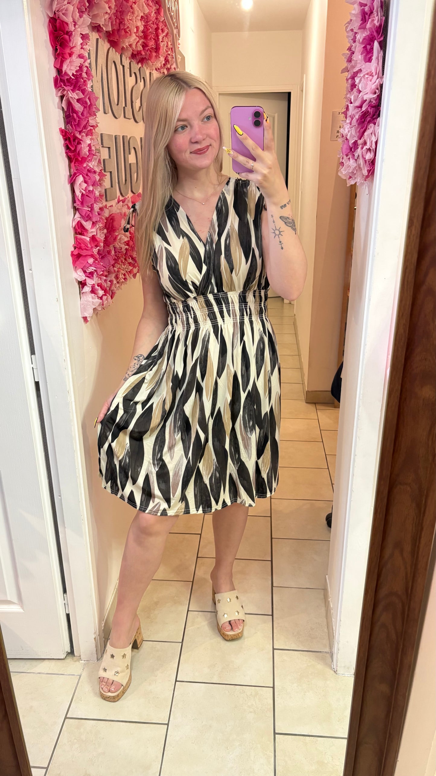 Robe magique courte