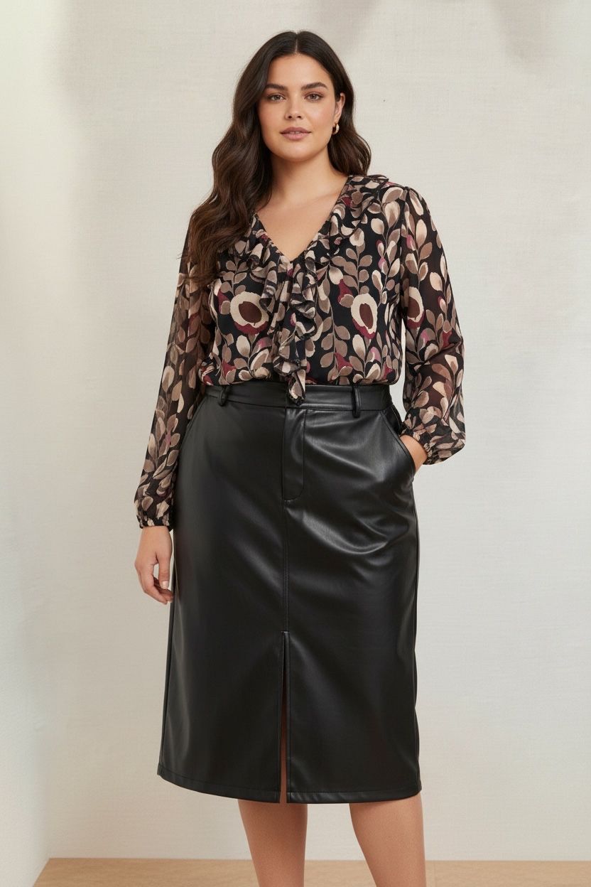Blouse à motifs 42/48