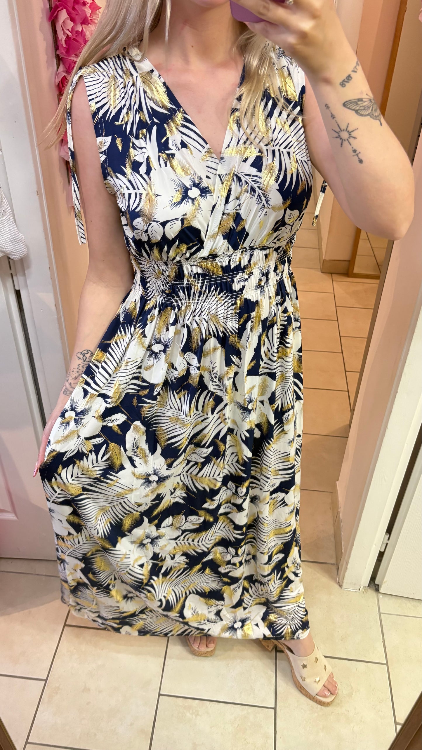 Robe magique marine 36/56