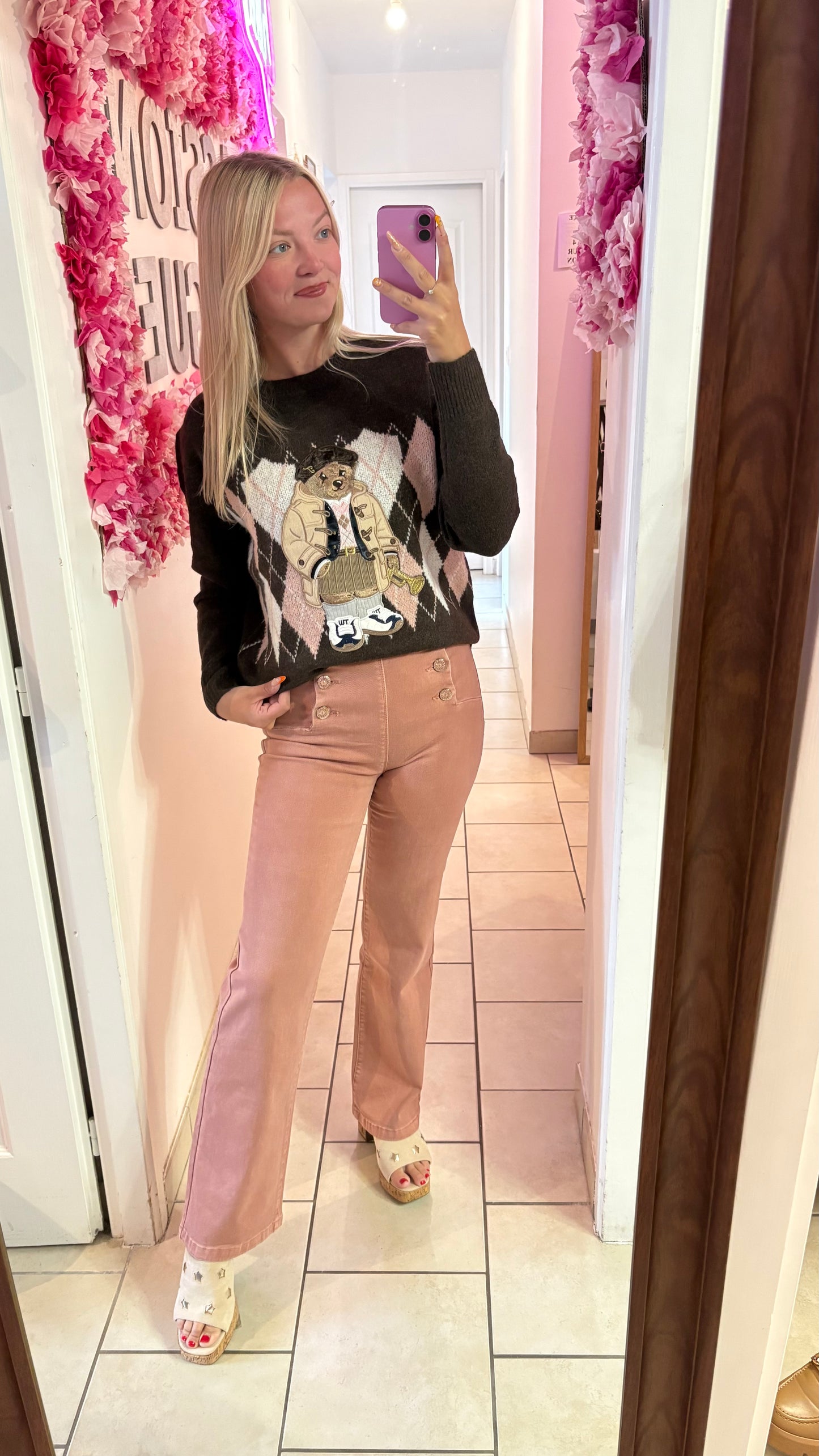 Pull nounours 34/44