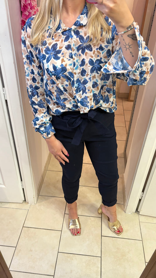 Pantalon marine (34/42)