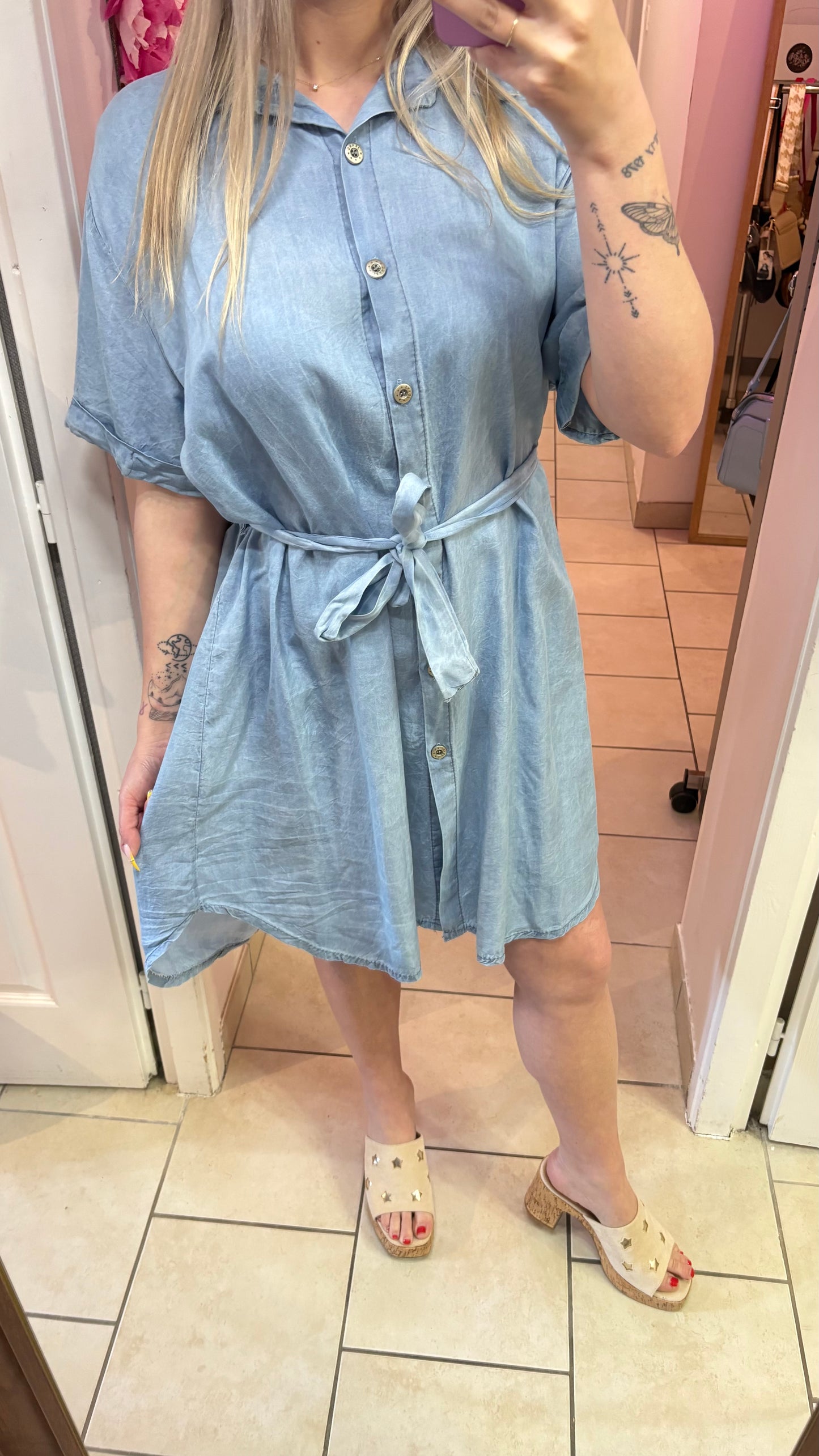 Robe en jean 38/48