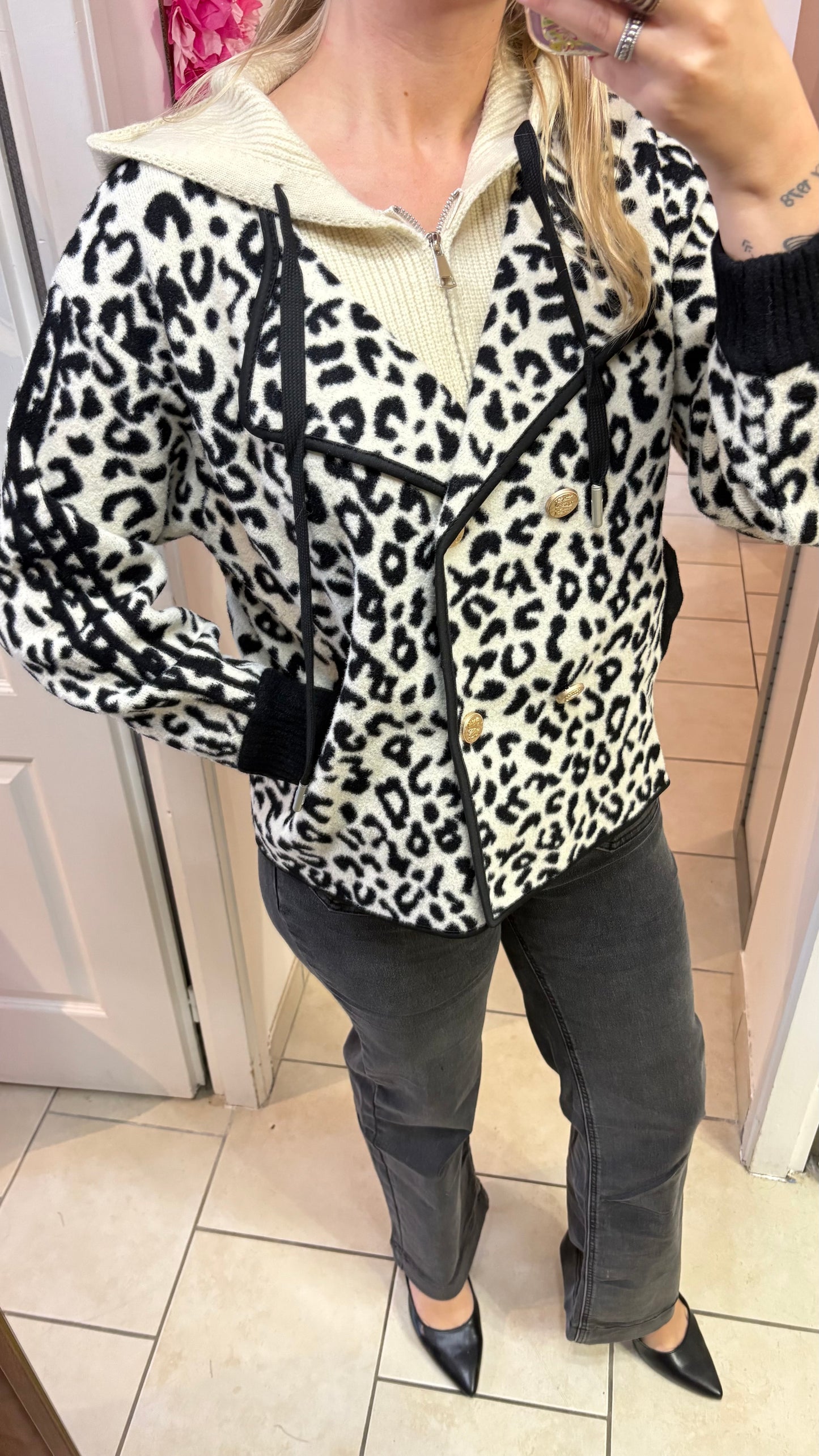 Veste léopard