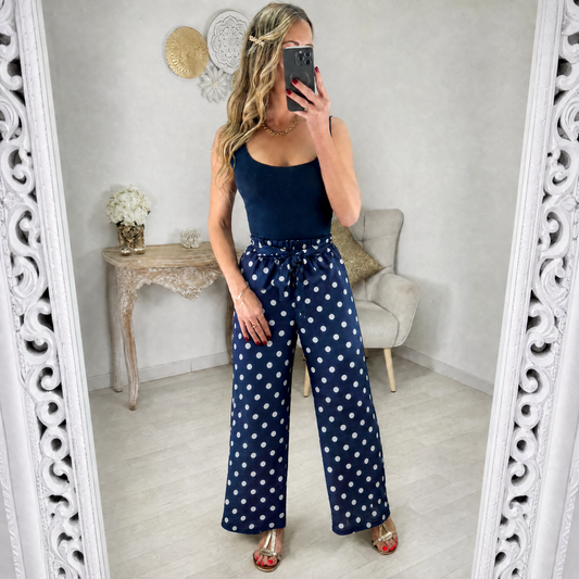 Pantalon à pois 34/42