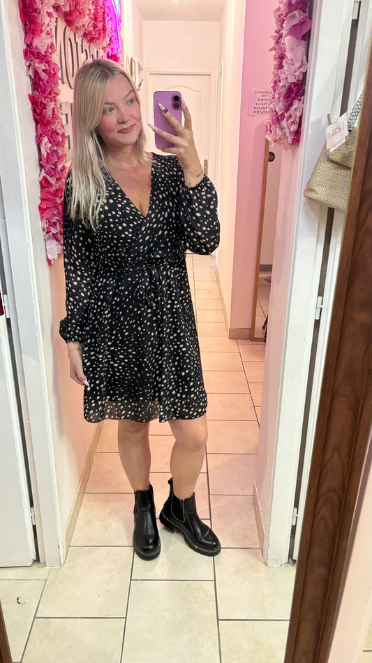 Robe à pois