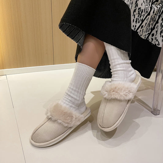 Chaussons fourrés