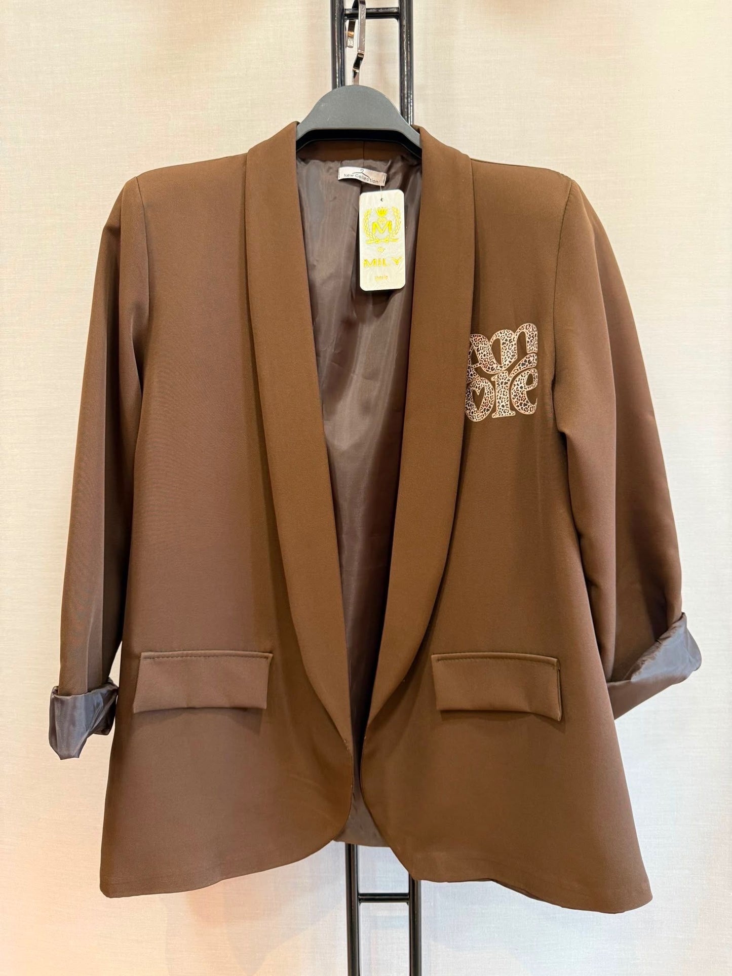Blazer choco 34/40