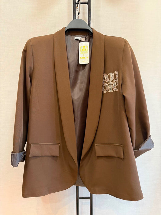 Blazer choco 34/40