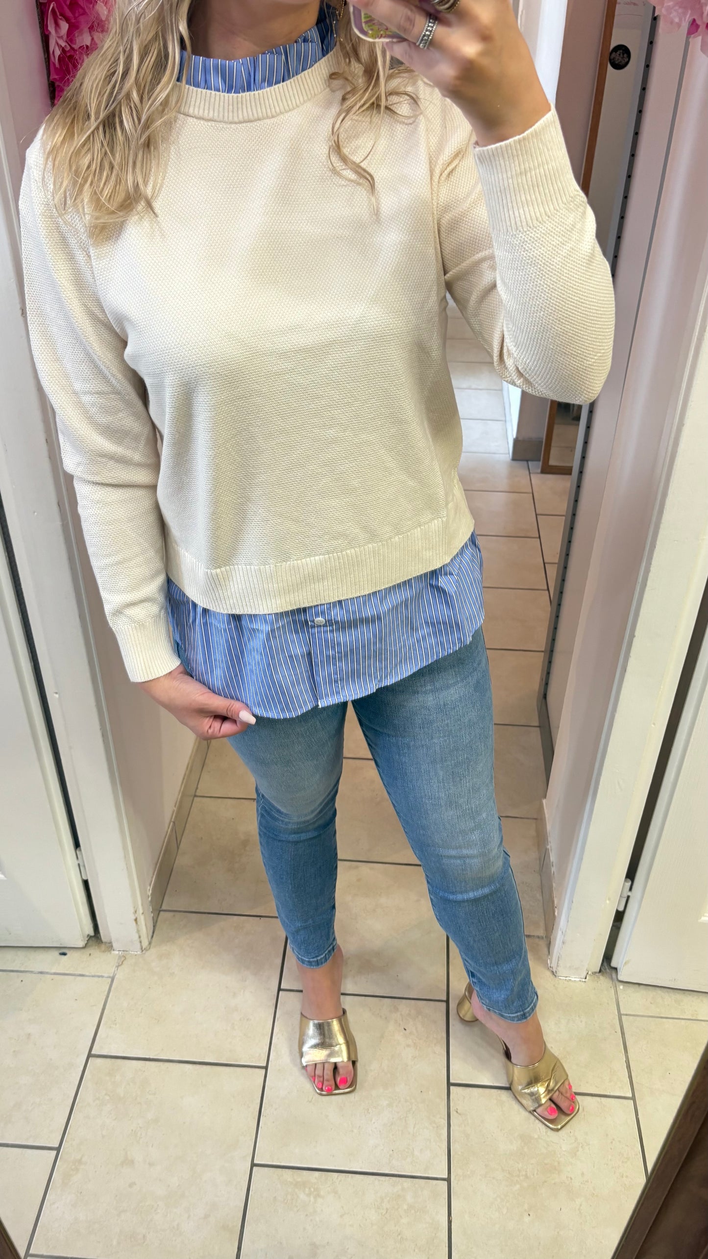 Pull chemise