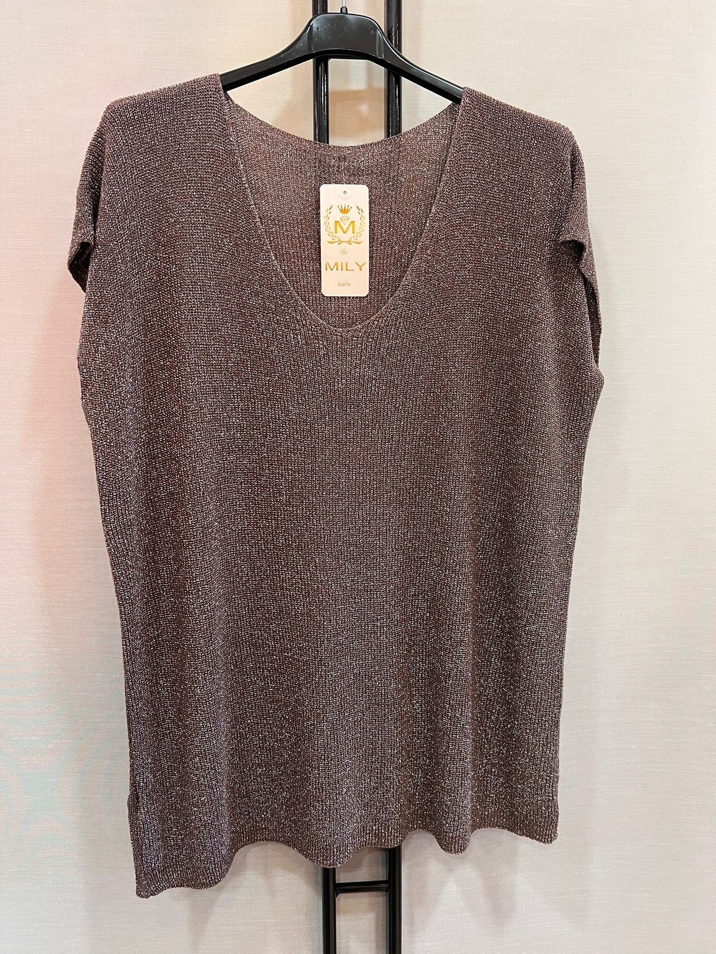 Top lurex choco 42/48