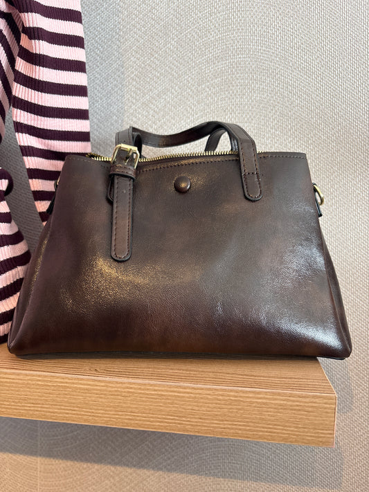 Sac choco vernis